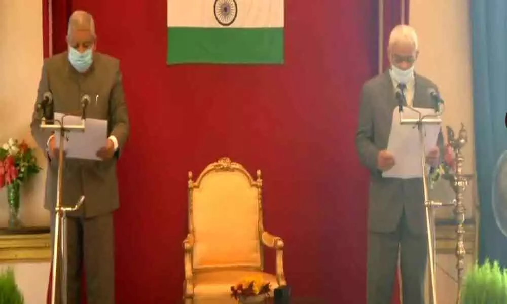 Retired Lieutenant General takes oath as chief commissioner of West Bengal Right to Public Service Commission