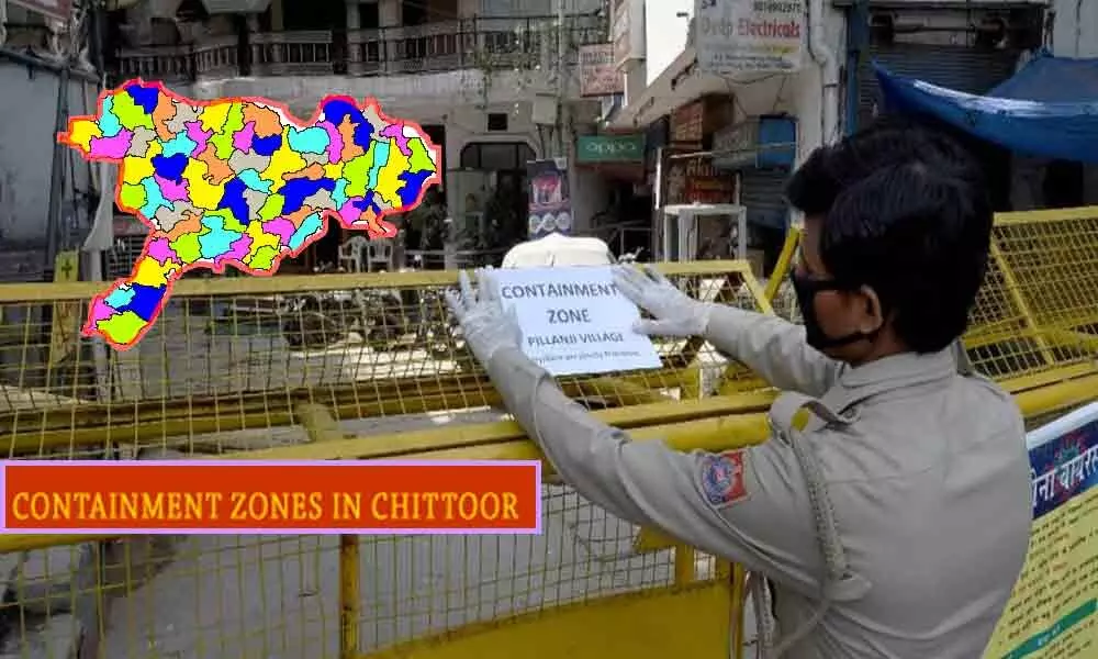Containment Zones in Chittoor district