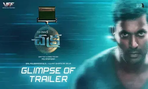 Here is the glimpse of Vishals Chakra trailer