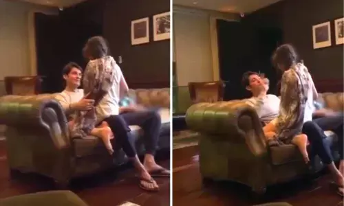 Time For A Tongue Twister: Fun Time For Mahesh Babu With His Daughter Sitara