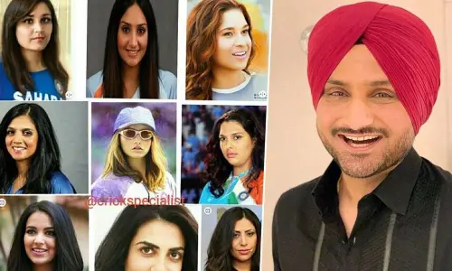 Now Harbhajan shares morphed images of Indian cricket legends