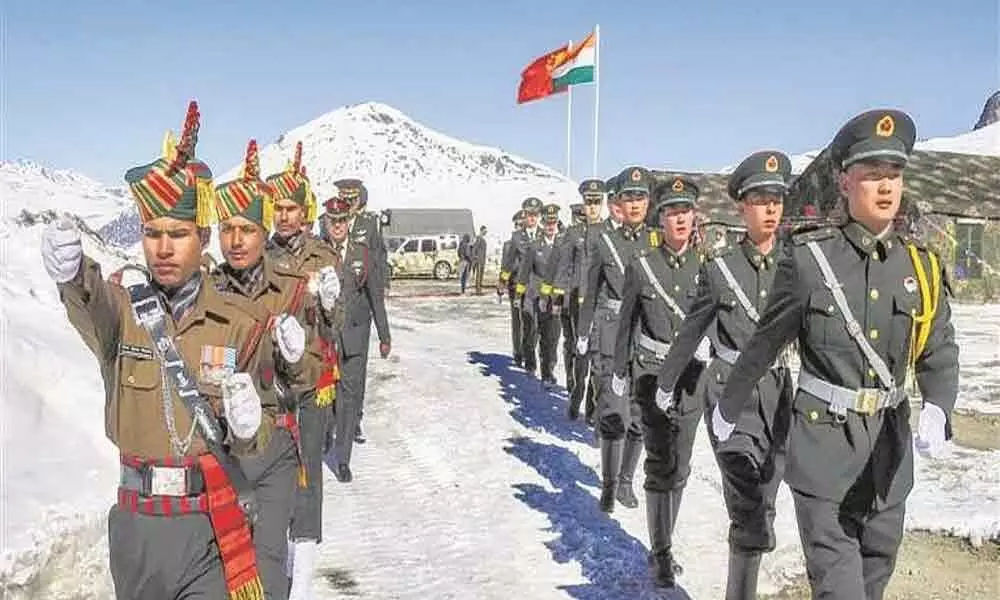 India and China Army at Border