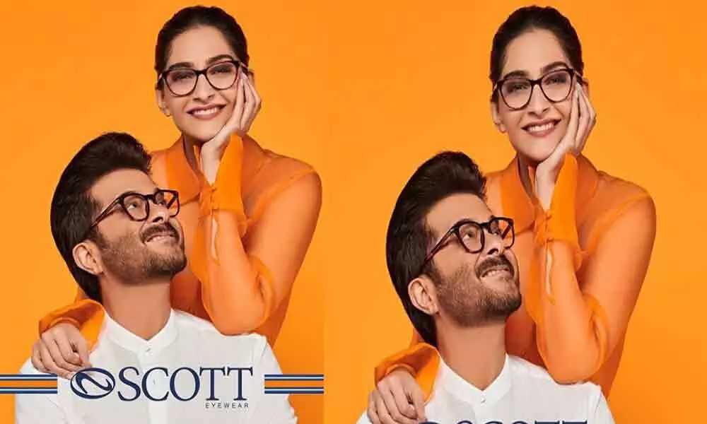 Anil Kapoor And Sonam Look Cool In The Modish Scott Eyewear
