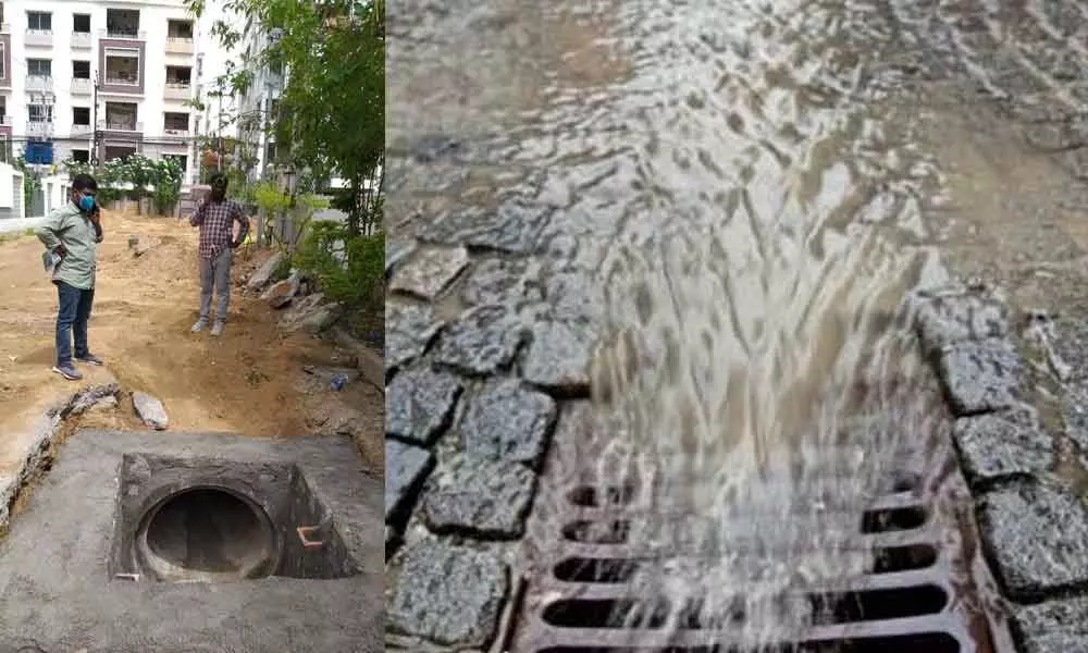 Madhapur at last gets storm water drains