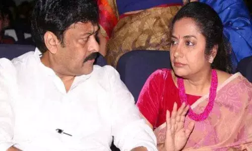 Megastar Chiranjeevi and Suhasini Maniratnam