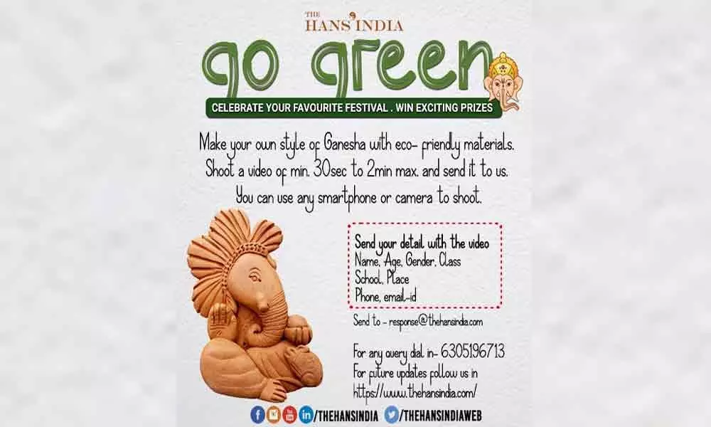 Green Ganesha Contest by The Hans India