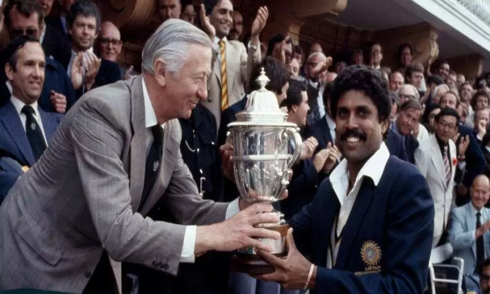 The image of Kapil lifting the World Cup trophy from the iconic Lords balcony is still etched in the memories of cricket fans.