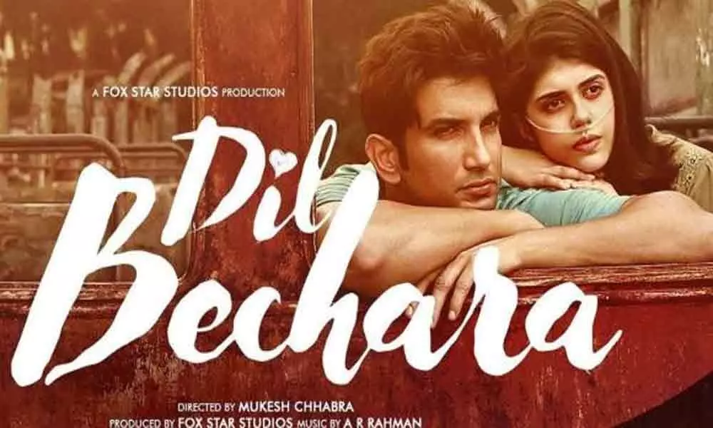 Dil Bechara Movie Post