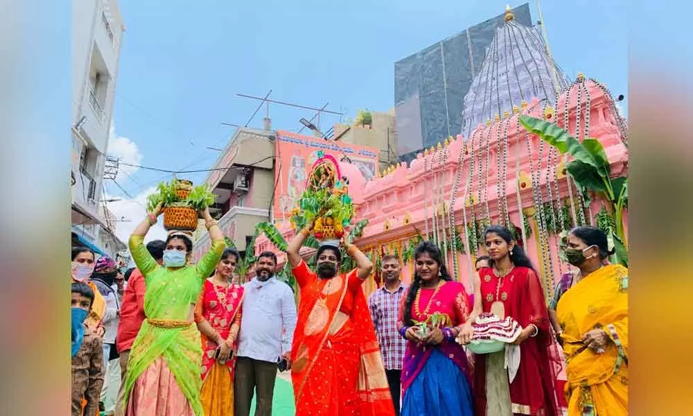 Bonalu begins with safety norms amid Covid fear