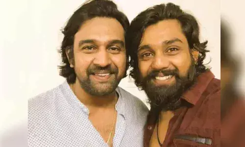 Dhruva Sarja To Lend Voice For Late Chiru Sarja Character in Rajamarthanda
