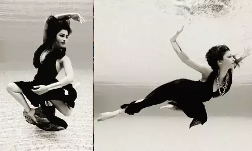 Shruti Hassan Underwater Photoshoot Skills