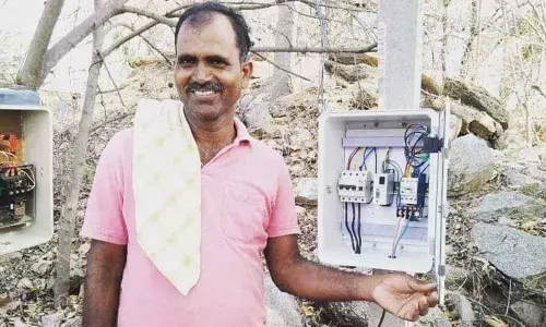 A device to save farmers from electrocution