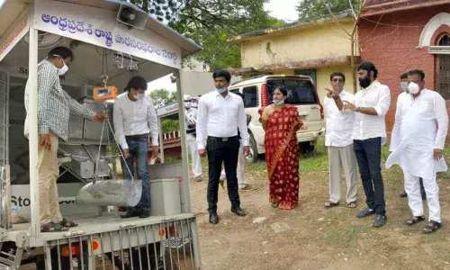 Door delivery of ration from Oct 2