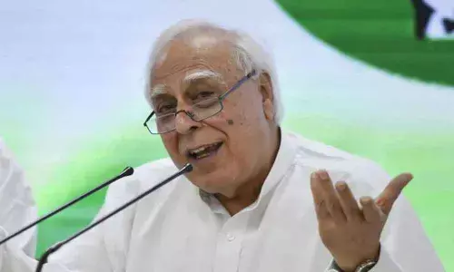 former Human Resource Development Minister Kapil Sibal