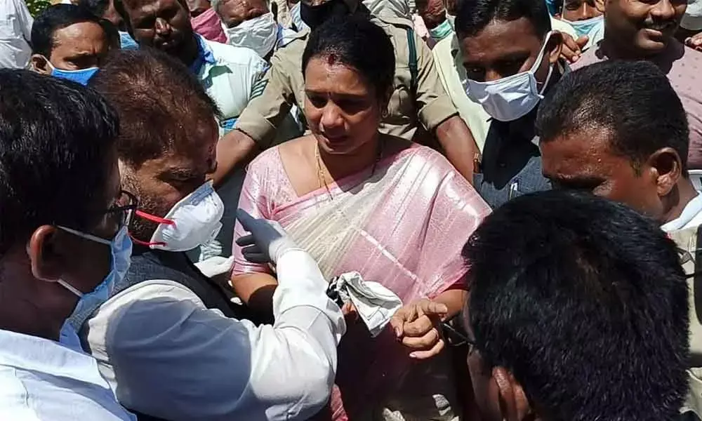 Differences in YSRCP come to fore in Amudalavalasa