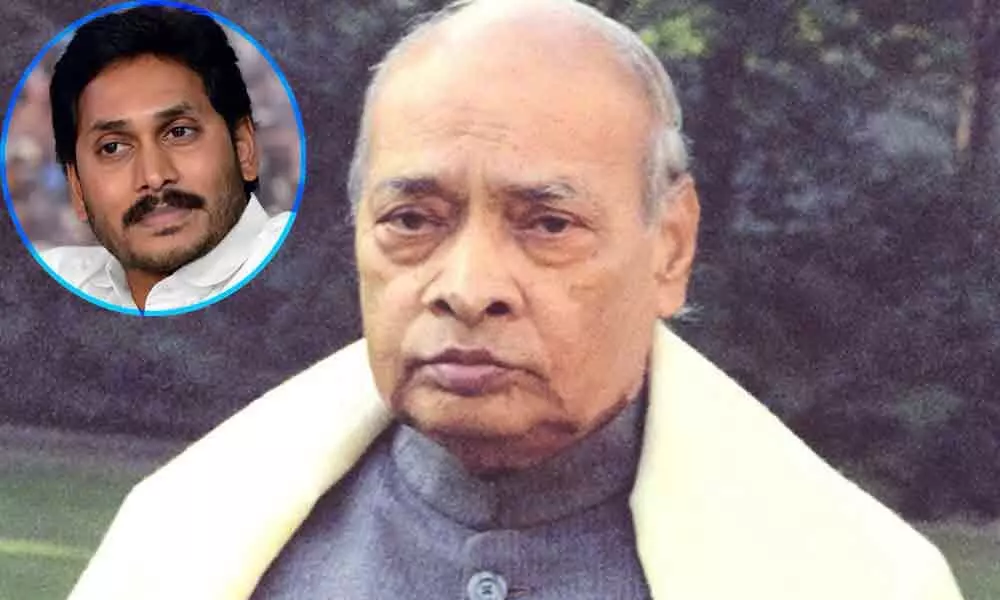 Former Indian Prime Minister PV Narasimha Rao and YS Jagan Mohan Reddy