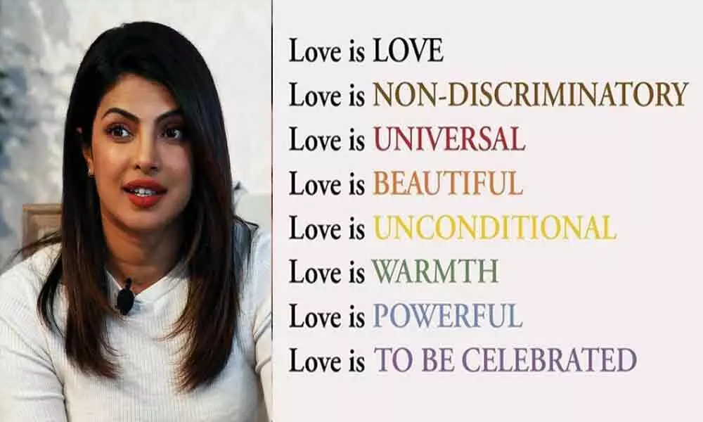 Priyanka Chopra Celebrates Pride Month With Her Lovely Instagram Post