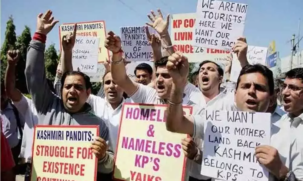 Rehabilitate us before giving to others:  Kashmiri Pandits