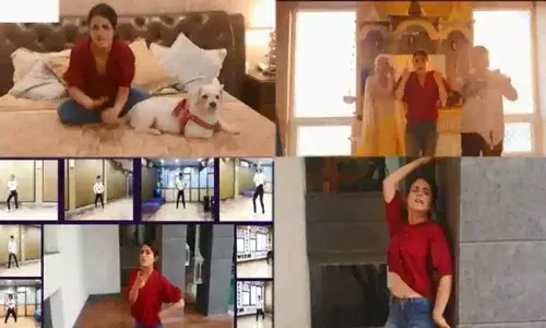 Rule Out Your Monday Blues Mimicking Radhika Madans Amazing Dance Steps