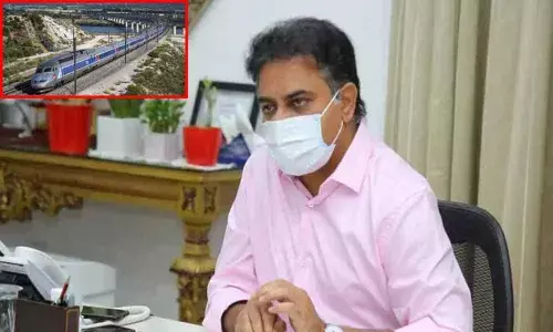 Municipal Administration and Urban Development Minister KT Rama Rao