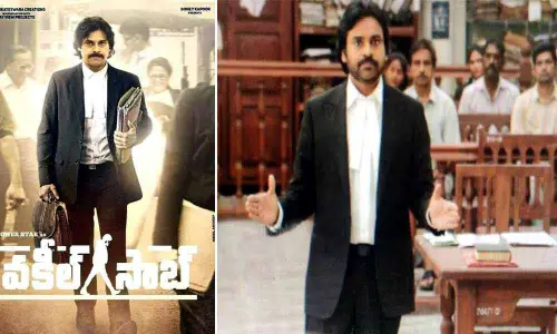 Pic leaks from Vakeel Saab