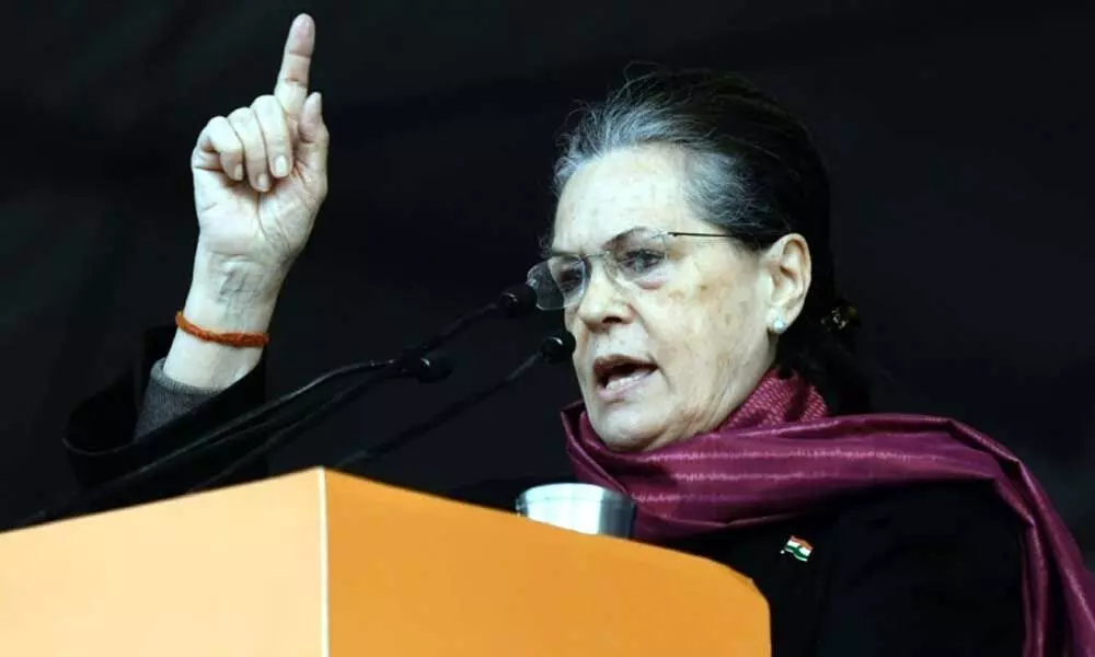 Government extorting people with fuel price hikes, says Congress chief Sonia Gandhi