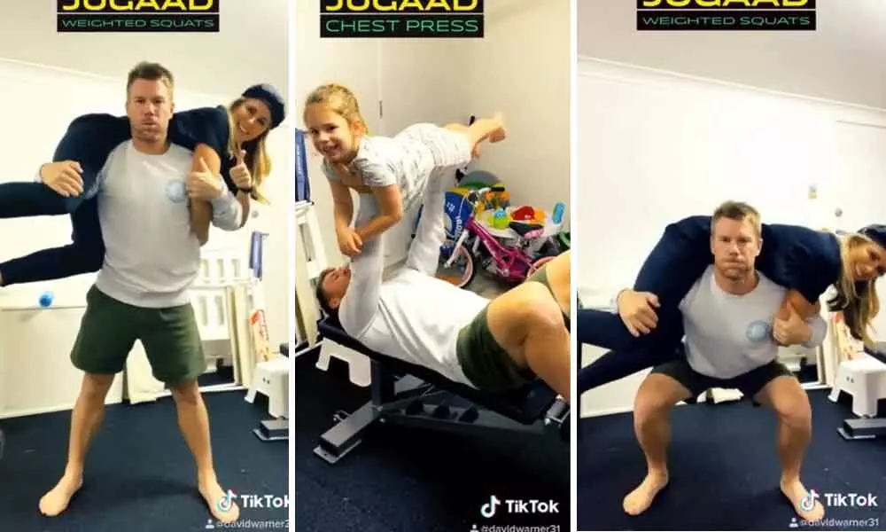 Jugaad Workouts: Here Are The Alternative Weights For David Warner