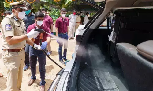 Vehicles of Rachakonda police to be sanitised