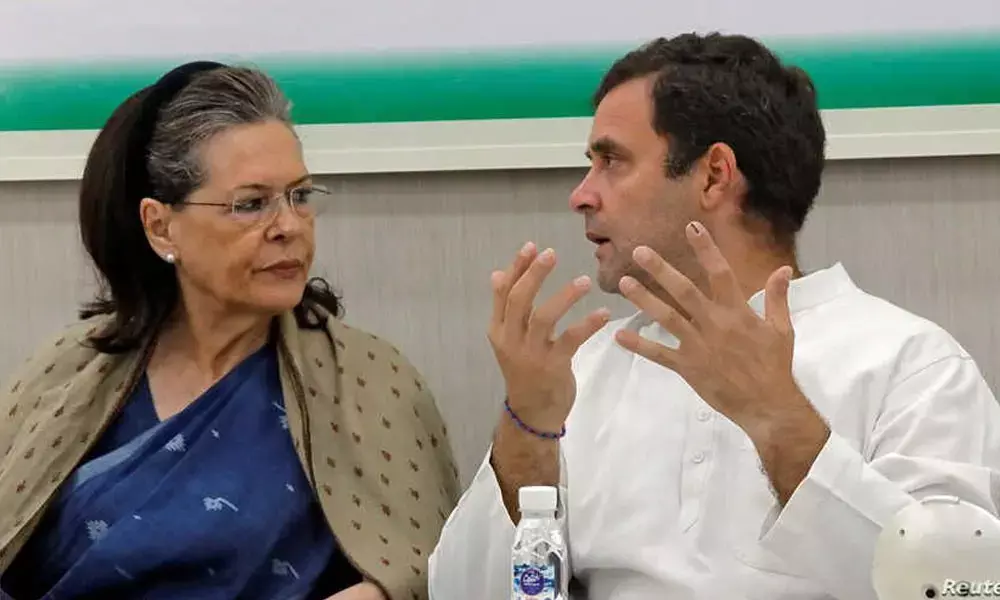 Sonia Gandhi and Rahul Gandhi