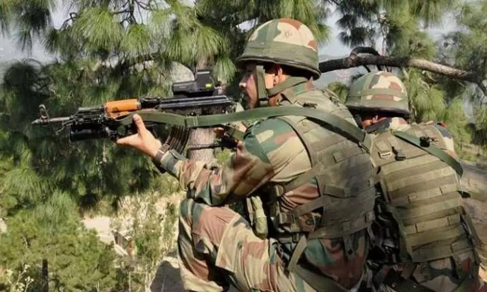 An encounter between terrorists is underway in Jammu and Kashmir’s Anantnag.(File Photo )