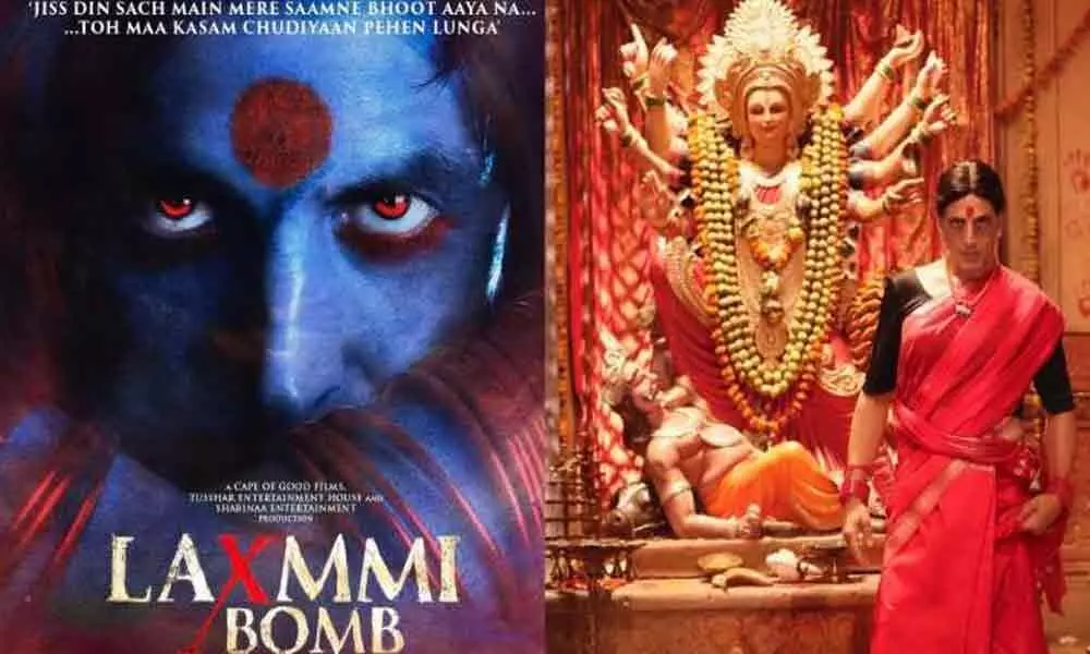 Akshay Kumar Drops A Gripping Poster From Laxmmi Bomb Movie