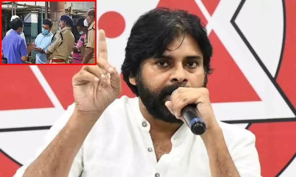 Pawan Kalyan on gas leak at Parawada Pharma City