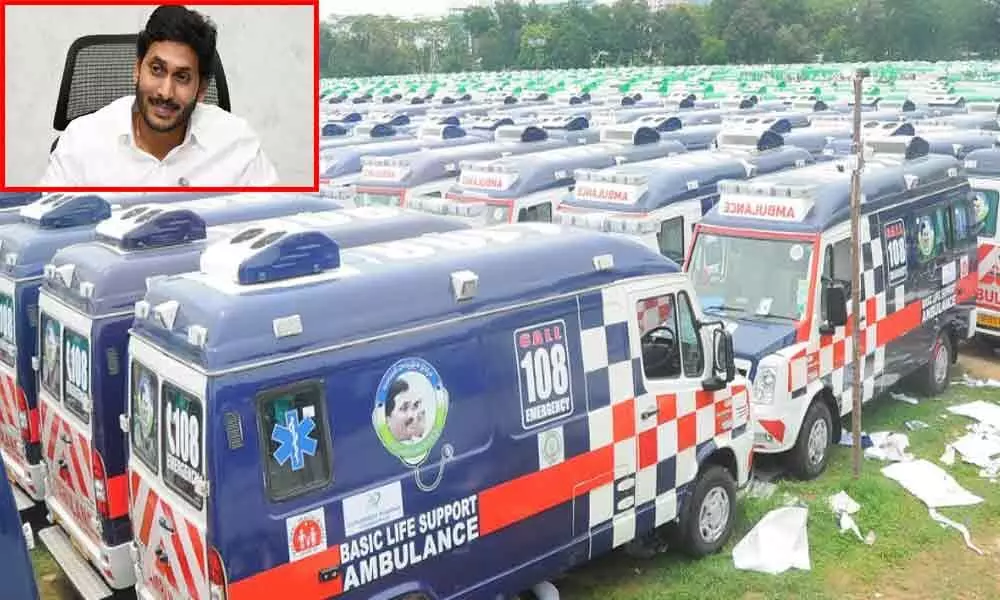 CM YS Jagan to inaugurate 108 ambulances today
