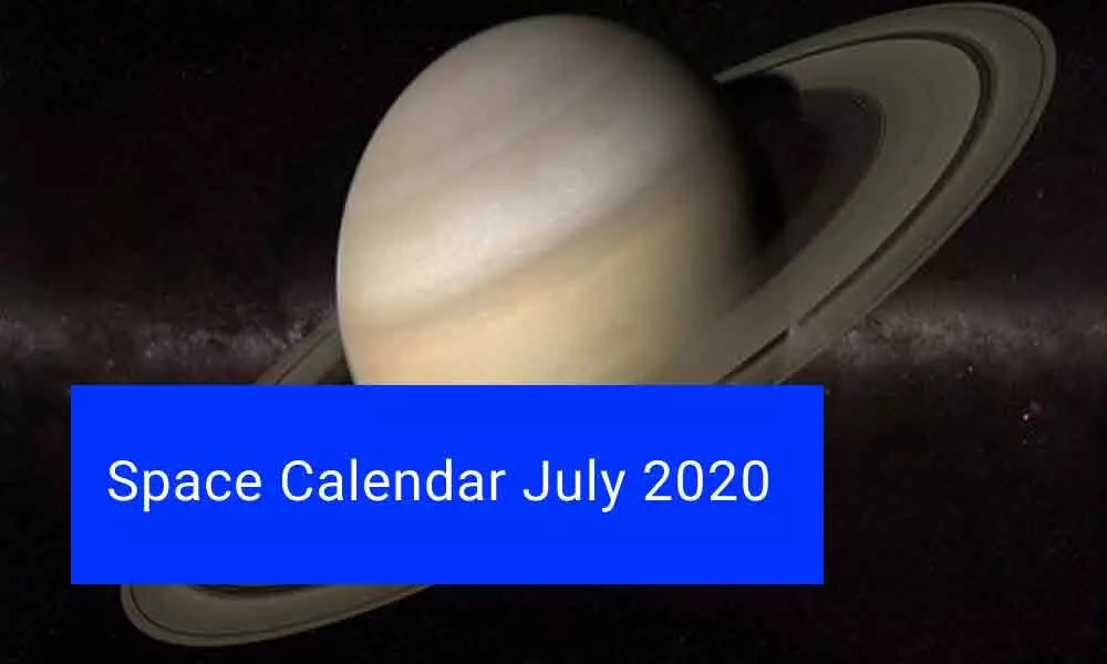 Space Calendar July 2020: Events Occurring in Space