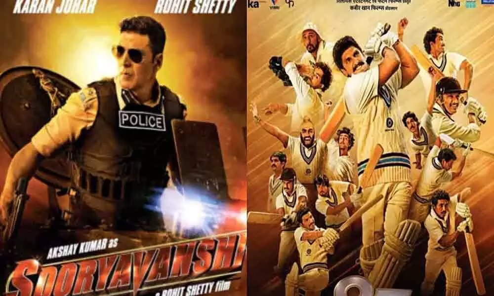 Bollywood: Release dates of Sooryavanshi and 83 announced