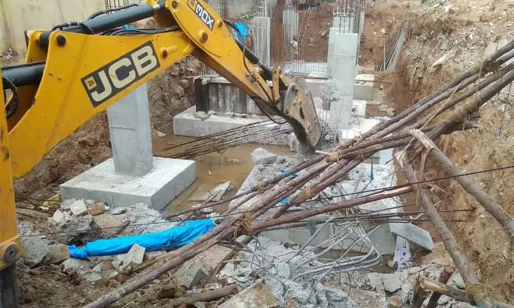 Demolition drive against illegal structures continues