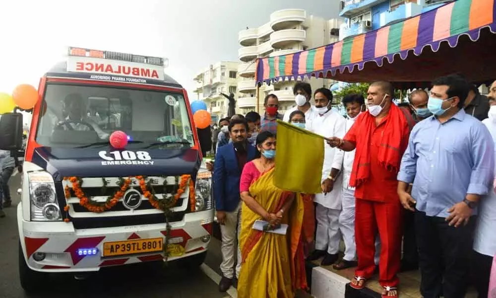Advanced life support ambulances now on Vizag roads