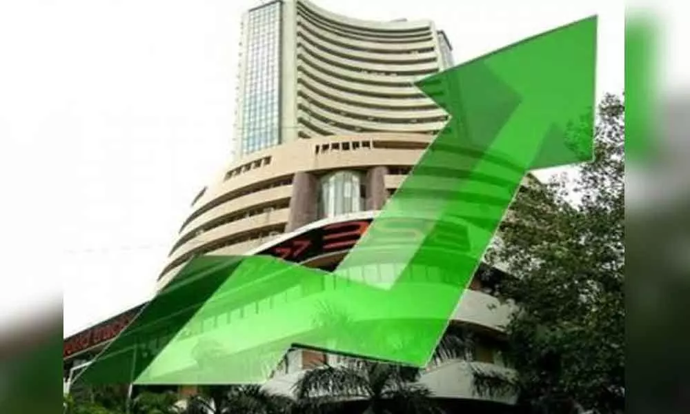 Markets rally on widespread buying, Sensex up 429 points