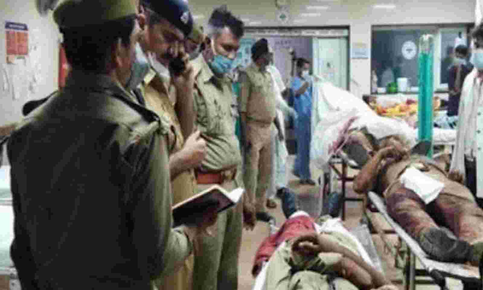 Eight Policemen Killed By Gangster In Kanpur