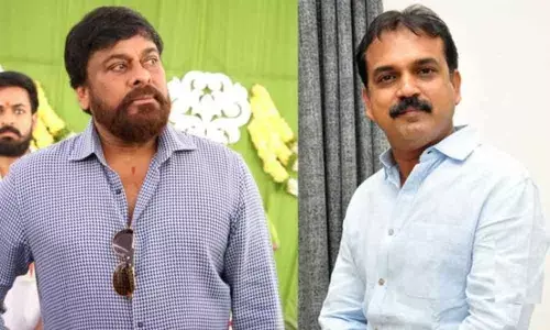 Megastar Chiranjeevi and Koratala Siva