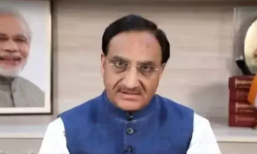 HRD Minister reacted to the controversy arising of some chapters being removed from the CBSE