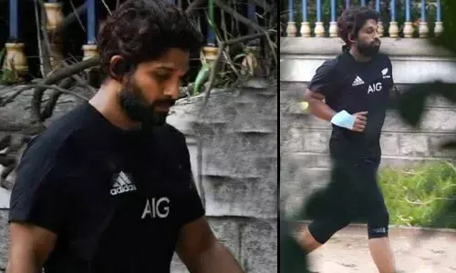 Allu Arjun sports a new hair-style