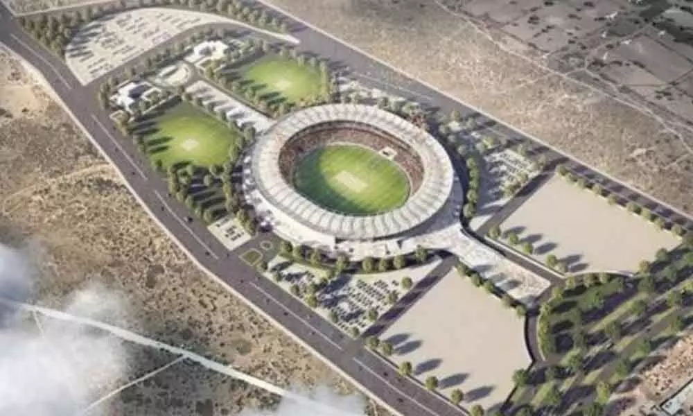 Jaipur to get worlds 3rd largest cricket stadium with 75,000 capacity