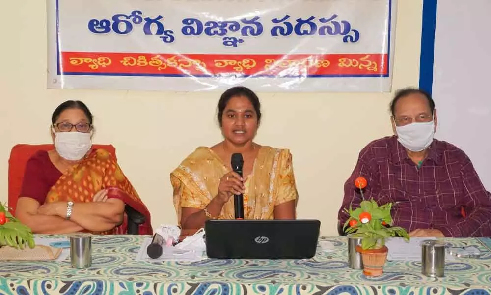 Vijayawada: Dr B Kusuma Neela says lmprove immunity power to get protection from Covid-19