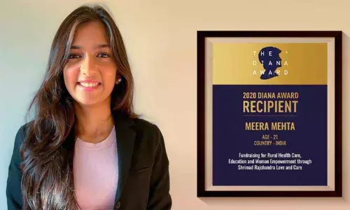 Indian receives UK’s The Diana Award