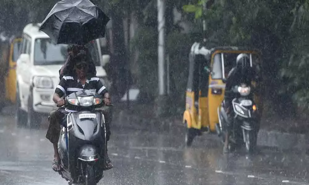 Heavy rains likely in Andhra Pradesh due to Surface Trough in Bay of Bengal