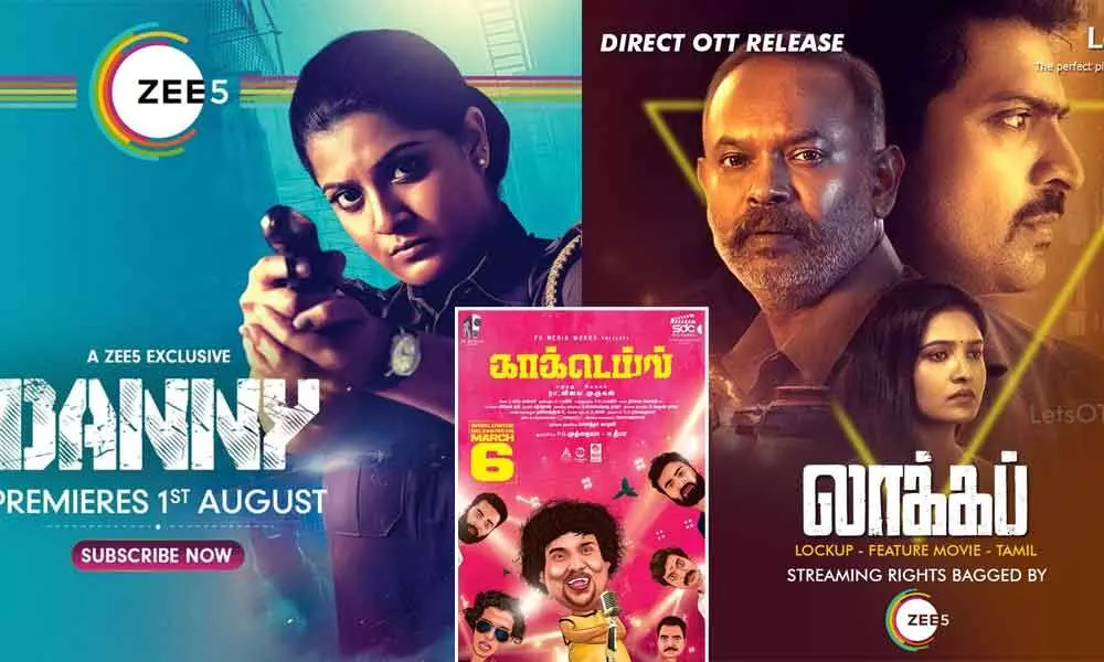 Kollywood Movies Danny, Cocktail, Lockup To Premiere On Zee5