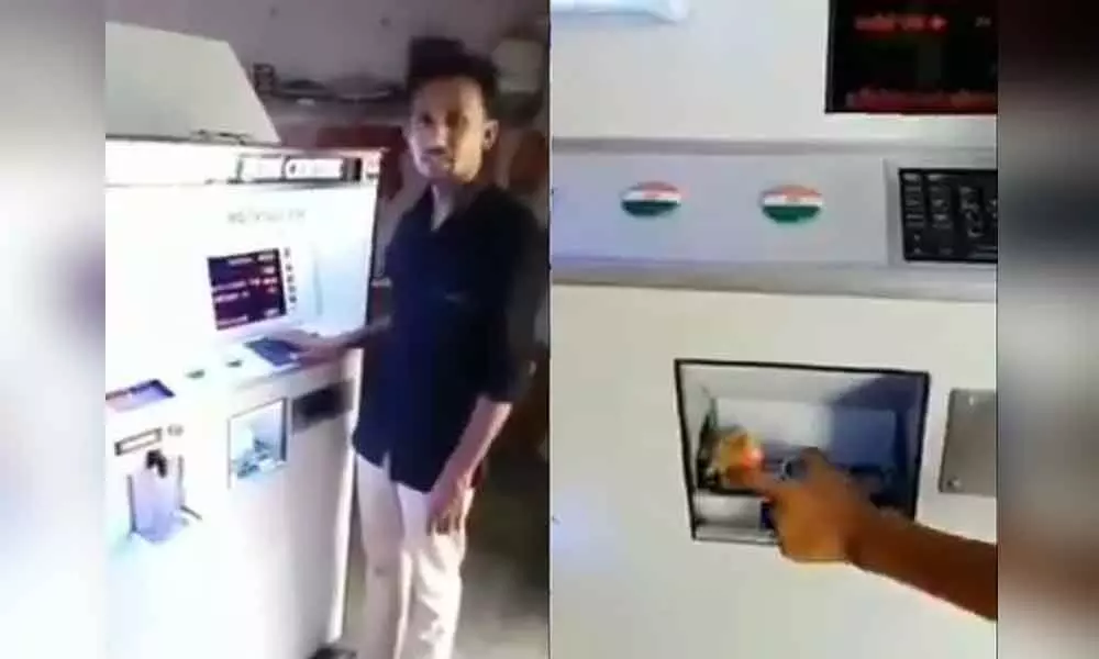 Watch: Here Is The New Pani Puri ATM Machine Which Is Going Viral On The Internet