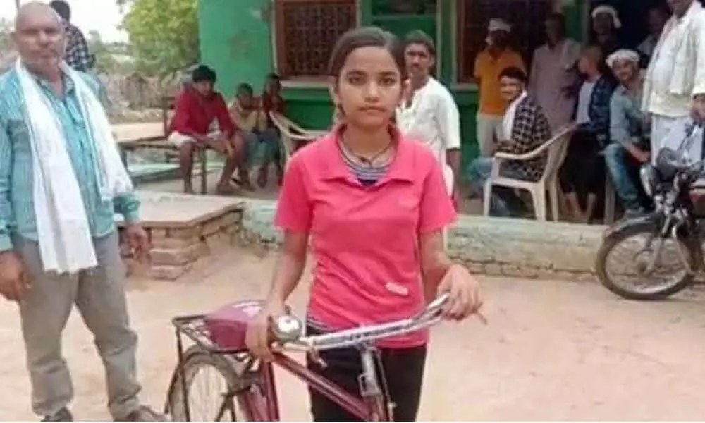 Madhya Pradesh girl who cycled 24 km daily scores 98.75% in Class X
