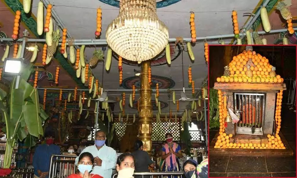 Vijayawada: Sakhambari festivities ended at the Durga temple